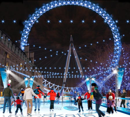 Nutcracker on Ice at London Eye