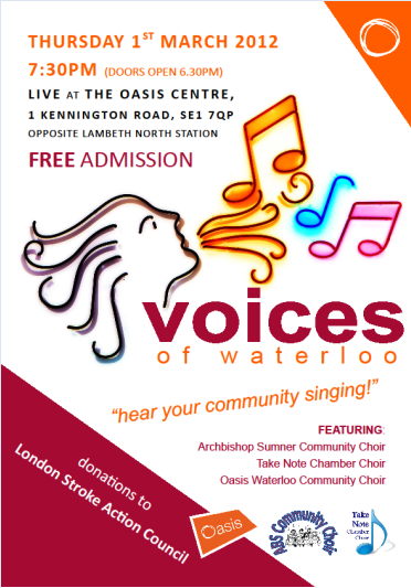 Voices of Waterloo at Oasis Church Waterloo
