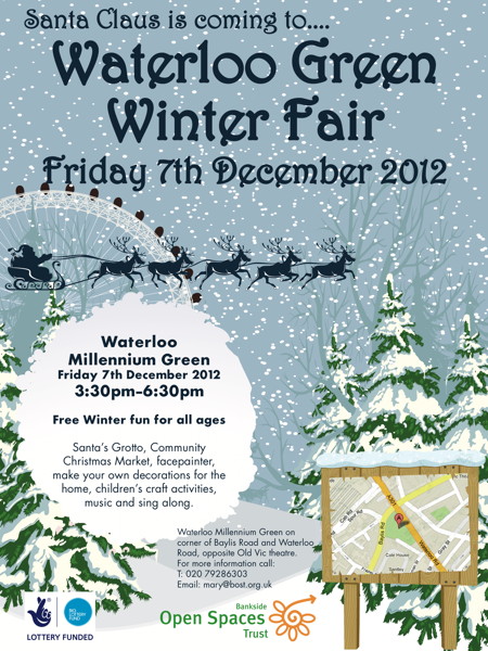 Waterloo Green Winter Fair at Waterloo Millennium Green