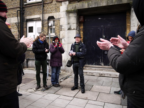 The Mysteries Pilgrimage at Tabard Street piazza