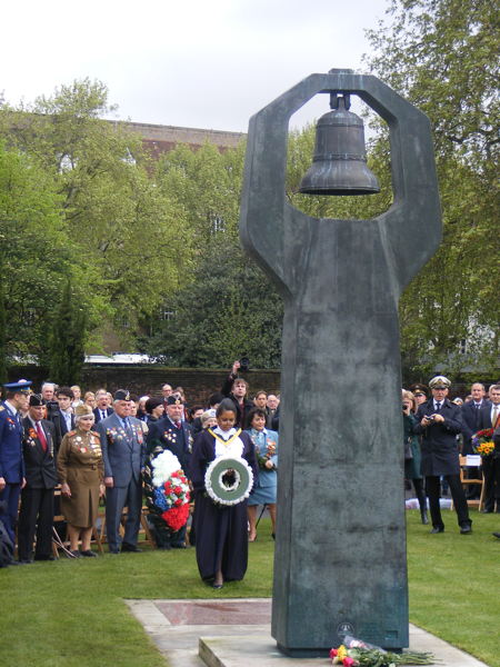 Victory Day Act of Remembrance at Geraldine Mary Harmsworth Park