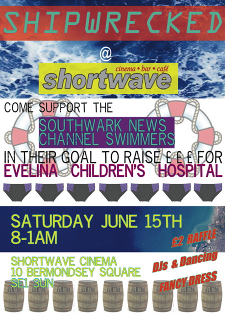 Shipwrecked @ Shortwave at Kino Bermondsey