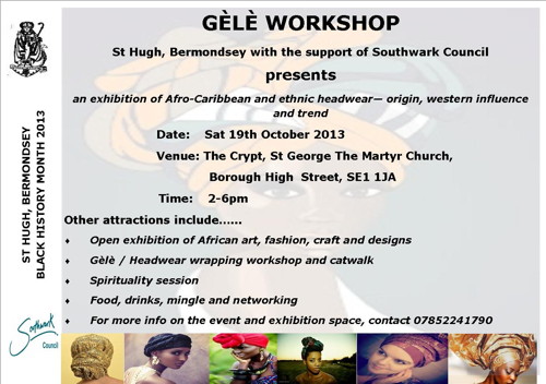 Gele workshop at St George the Martyr