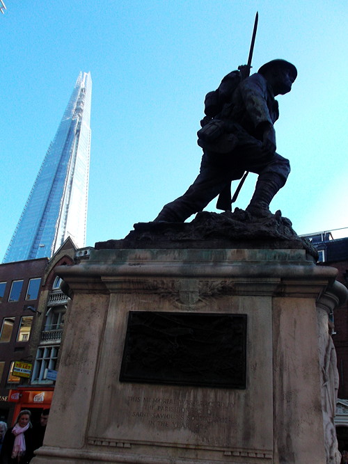 Act of Remembrance at Borough War Memorial