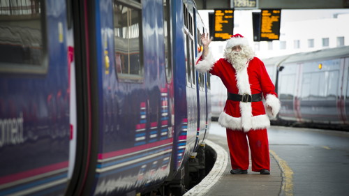 Santa Special at London Bridge Station