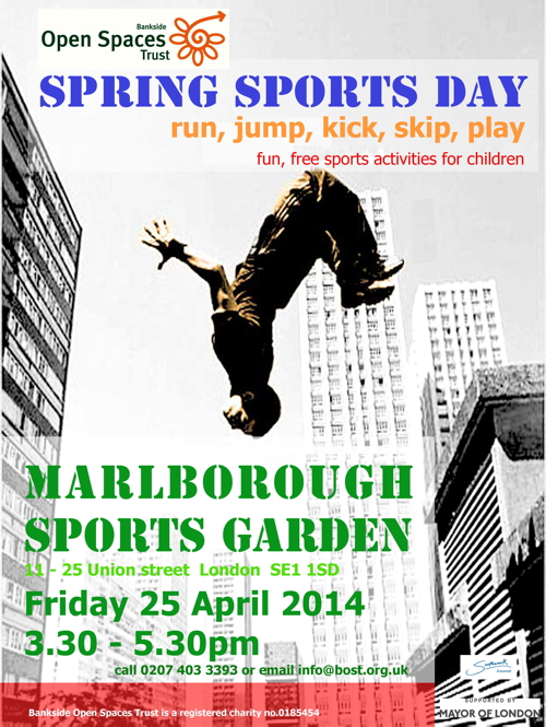 Spring Sports Day at Marlborough Sports Garden