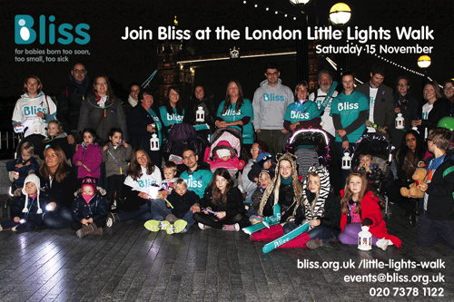 Bliss London Little Lights Walk at Bliss Charity