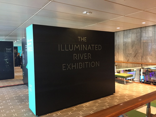 The Illuminated River Exhibition at Royal Festival Hall