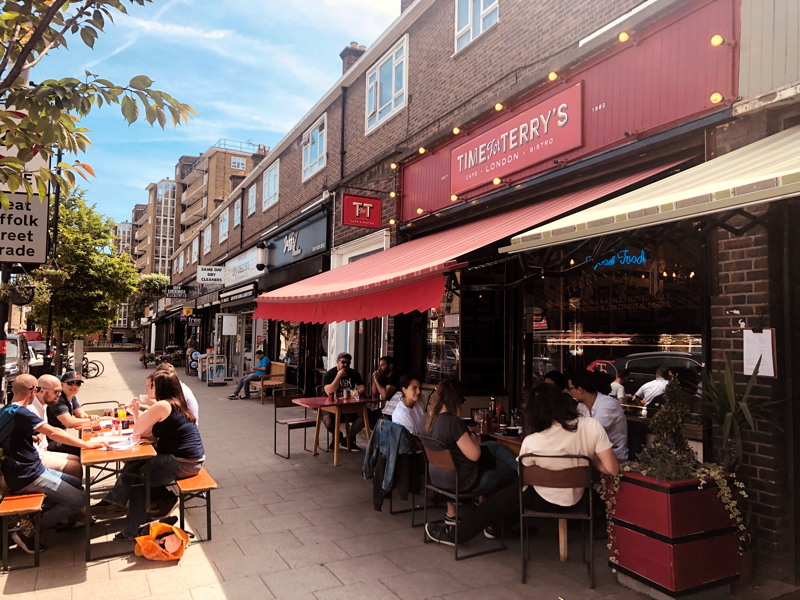 Street Party at Great Suffolk Street Shopping Parade