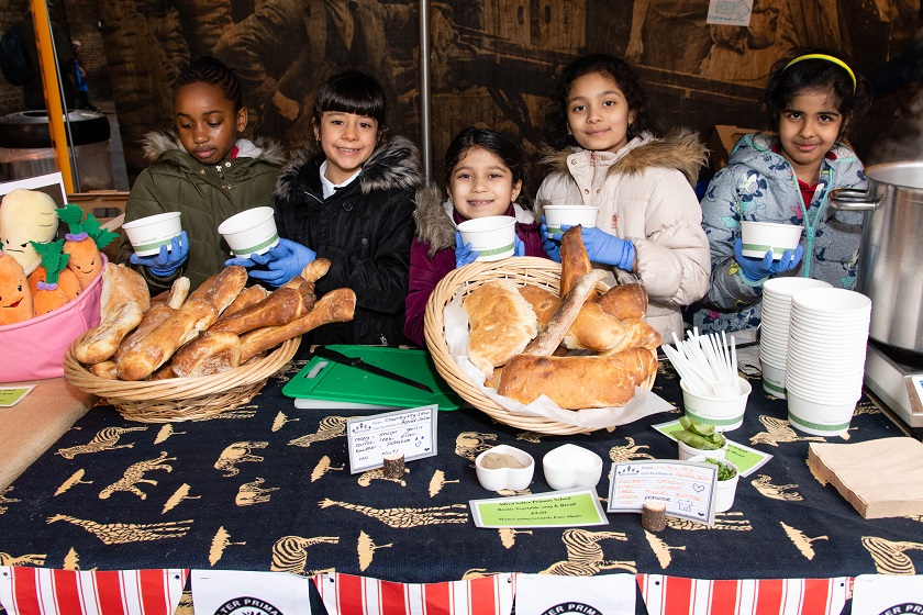Young Marketeers' Winter Sale at Borough Market